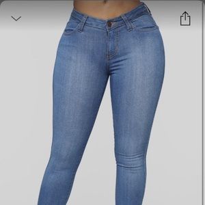 Fashion nova classic mid rise jeans